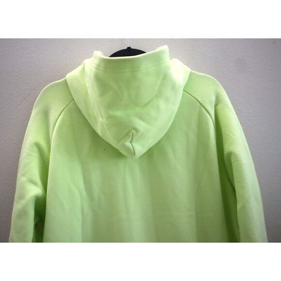 Athleta 473713062 Women Sz XS Citron/Yellow Green Easy Fleece 1/2 Zip Hoodie - Picture 4 of 10